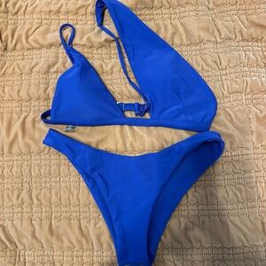 SHEIN Royal Blue Swimwear